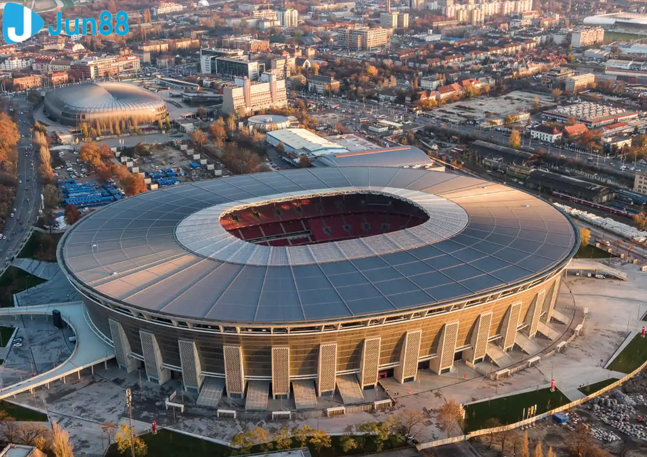 Trận chung kết Champions League mùa giải này sẽ được tổ chức ở sân Puskas Arena, Hungary (Ảnh: GOAL) Trận chung kết Champions League mùa giải này sẽ được tổ chức ở sân Puskas Arena, Hungary (Ảnh: GOAL)