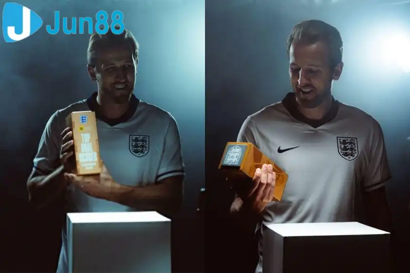 Kane được vinh danh là Vua phá lưới tuyển Anh mùa 2024/25 (Ảnh: @HKane).