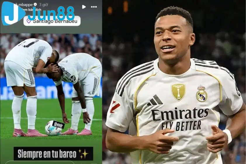 Mbappe chia sẻ trên story Instagram cá nhân.